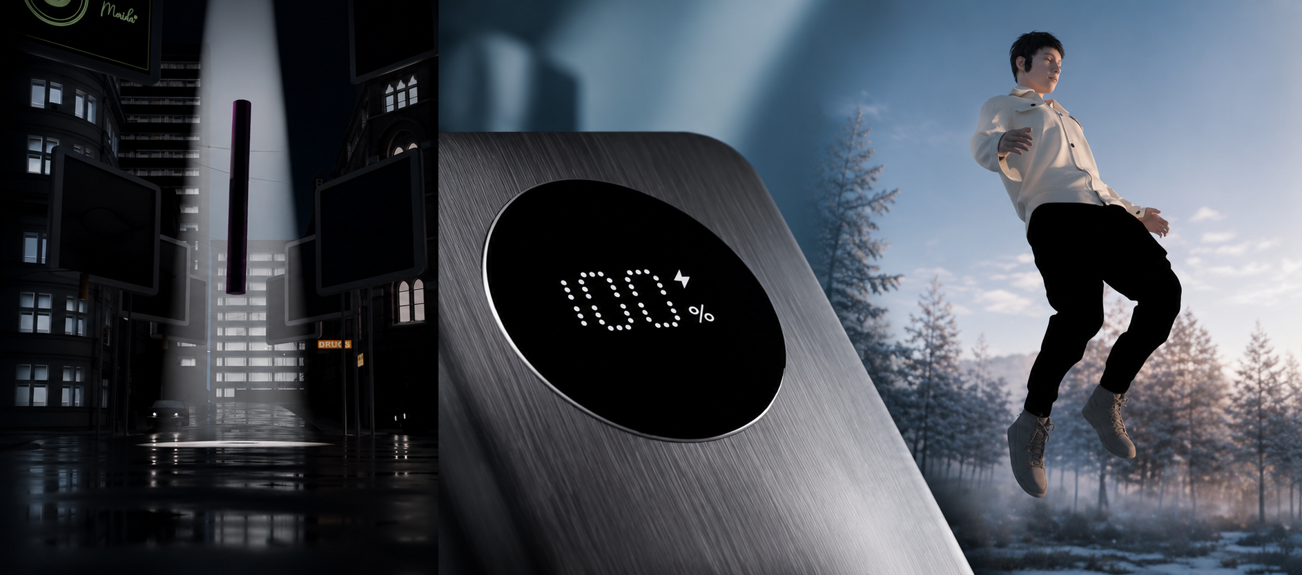 Creative portfolio showcase banner